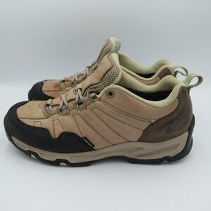Danner Nobo Low 3" Womens Gore-Tex Hiking Shoes Tan Brown Leather Waterproof 8.5